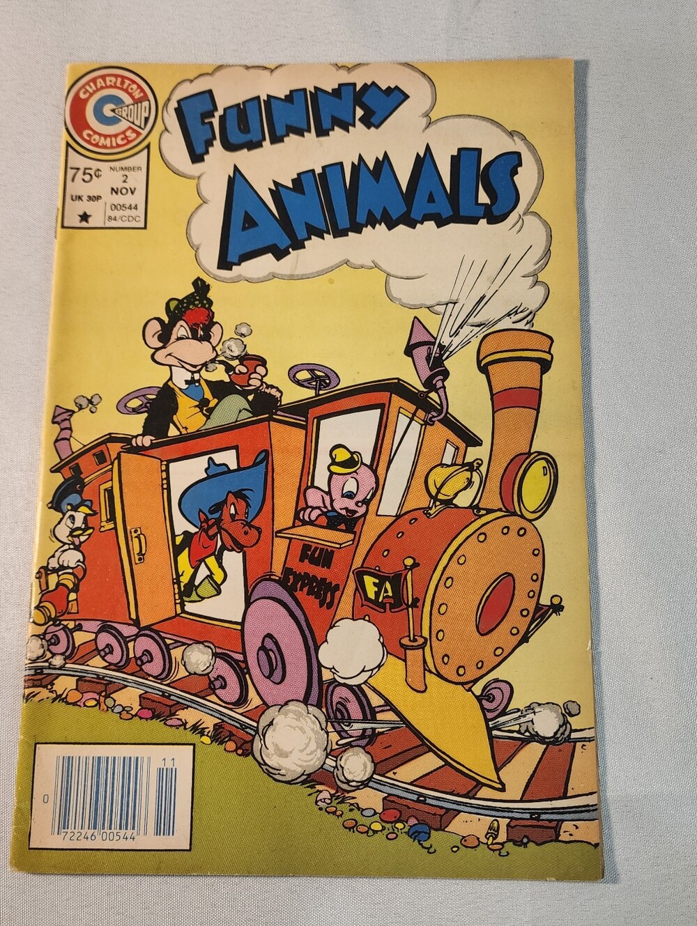 Funny Animals #2 (Charlton November 1984)